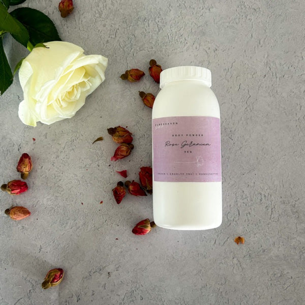 Rose Geranium Body Powder